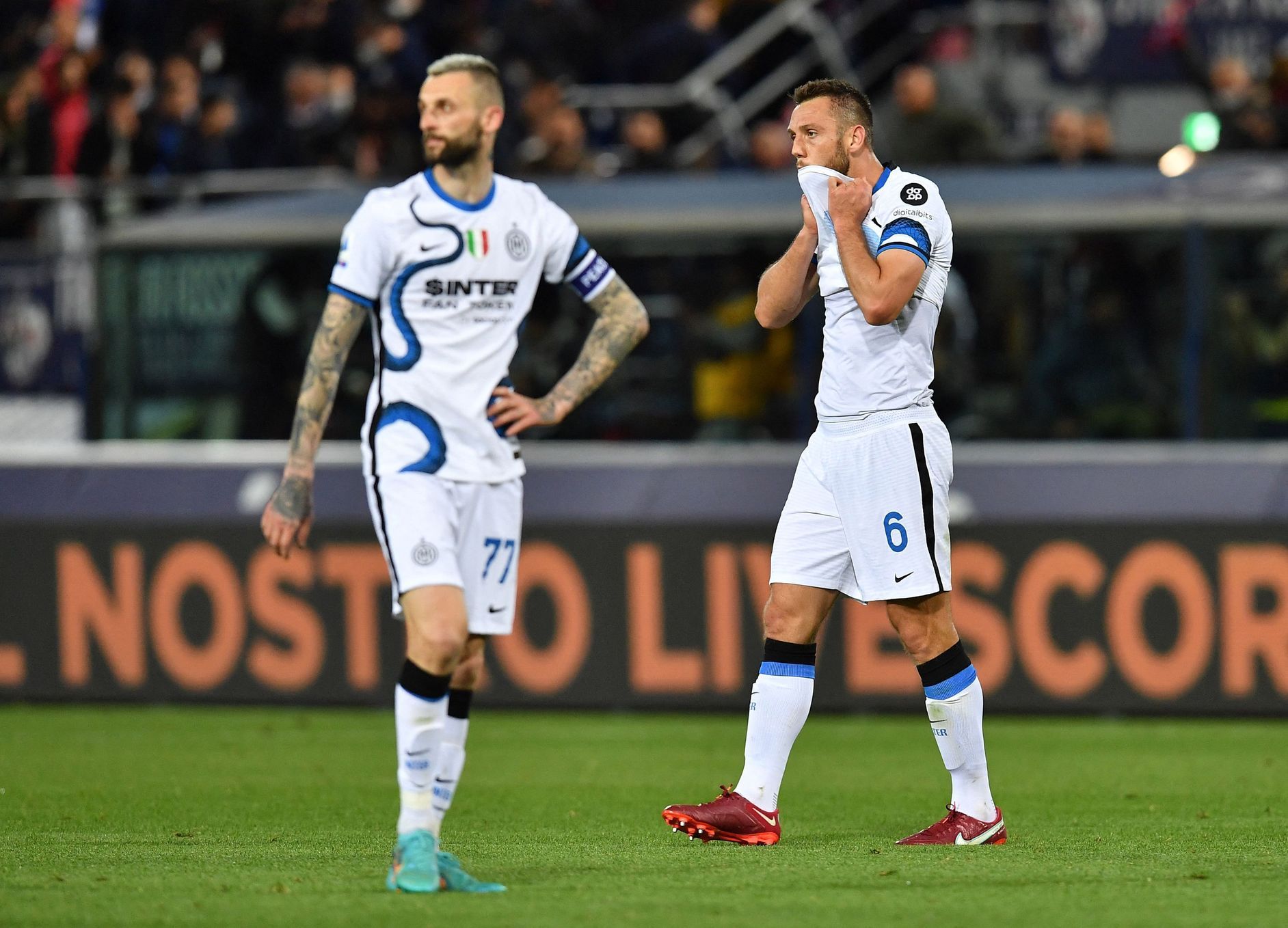 Inter sconfitta a sorpresa contro il Bologna, l’Atalanta pareggia ai rigori per mano di Zim