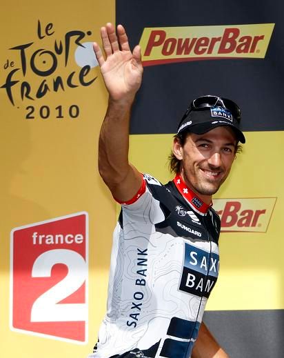 Vítěz devatenácté etapy - Fabian Cancellara | Foto: Reuters