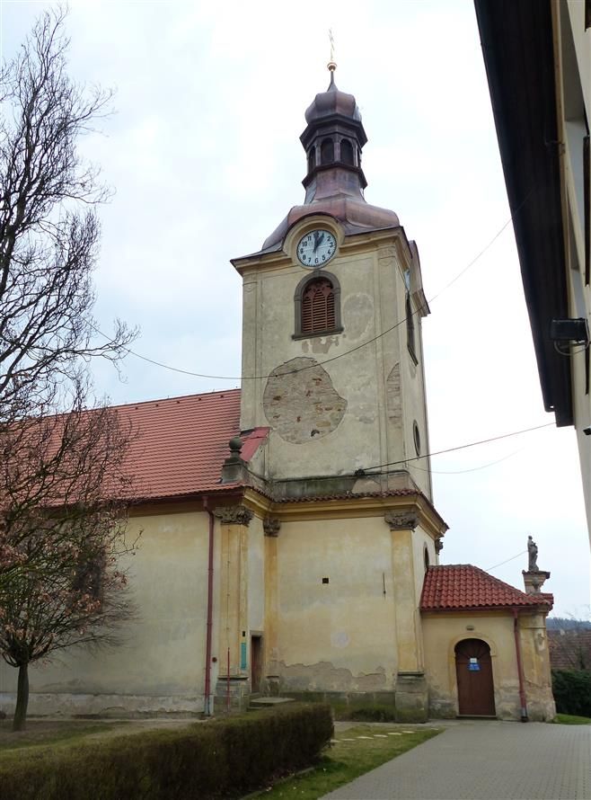 Družecký kostel před rekonstrukcí. | Foto: obecdruzec.cz