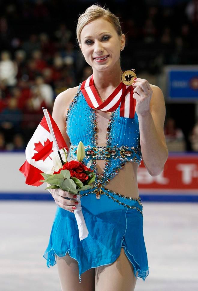 Joannie Rochettová - zlatá z kanadského šampionátu | Foto: Reuters