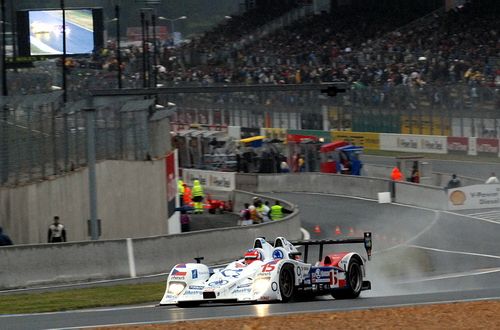 Jan Charouz za volantem Loly-Judd při deštivé druhé části kvalifikace na 24 hodin v Le Mans. | Foto: BPA/Martin Straka