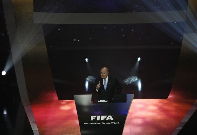 Slavnostní projev šéfa FIFA Seppa Blattera. | Foto: Reuters