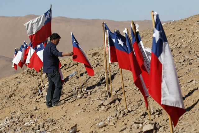 Chile, zasypaní horníci 6 | Foto: Reuters