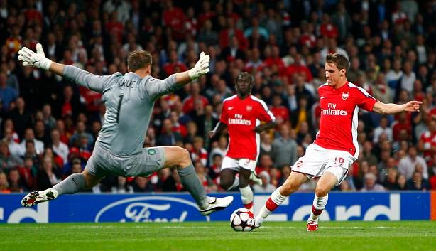 Ramsey v akci | Foto: Reuters