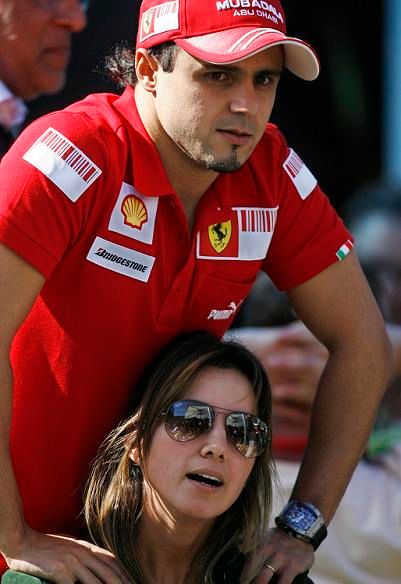 Felipe Massa s manželkou | Foto: Reuters