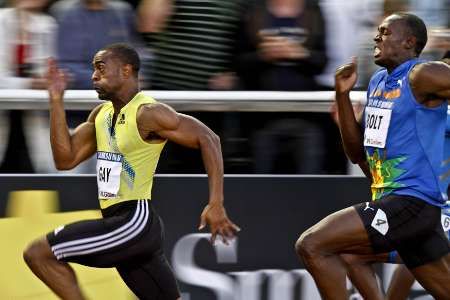 Naposledy odešel jamajský sprinter poražen právě ve Stockholmu, když jej těsně před Hrami v Pekingu, 22. července 2008, porazil v běhu na 100 metrů krajan Asafa Powell, který dnes kvůli zranění ve Stockholmu nestartoval. | Foto: Reuters