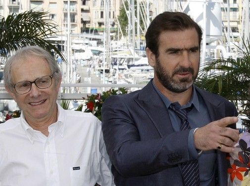 Cannes: Ken Loach a Eric Cantona přivezli film Looking For Eric | Foto: Reuters