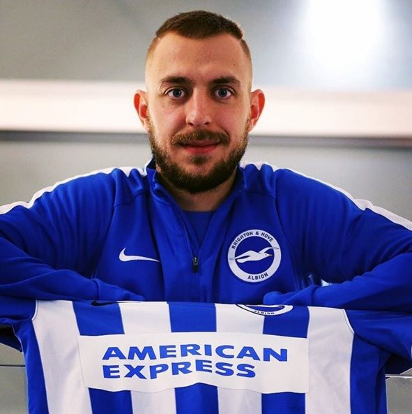 Český fotbalový reprezentant Jiří Skalák krátce po přestupu do Brightonu | Foto: Instagram