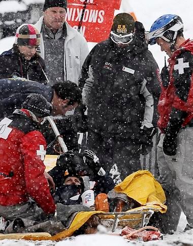 Zranění Marie Jose Riendaové | Foto: Reuters