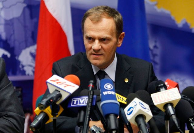 Polský premiér Donald Tusk však spokojen nebyl | Foto: Reuters