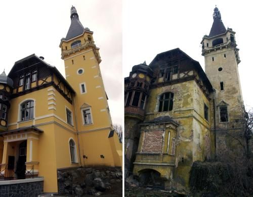 Před třemi lety, než začala rekonstrukce, byl zámek ve velmi zanedbaném stavu. Při požáru navíc přišel o střechu. | Foto: ČTK