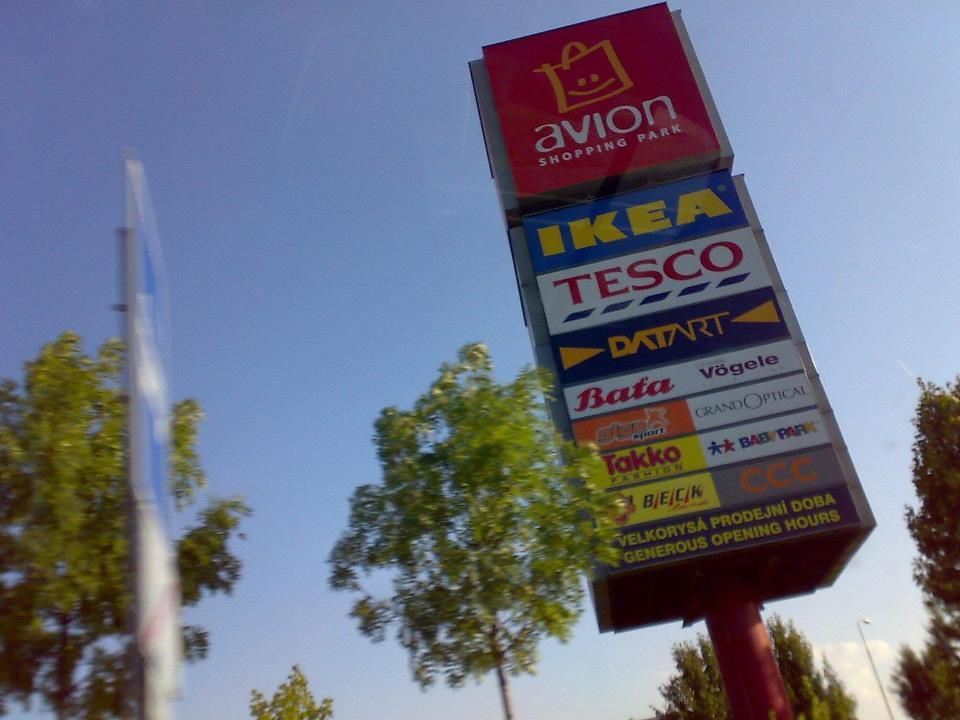 IKEA sells a shopping park in Zličín.  It also knocked out dozens of others in Europe