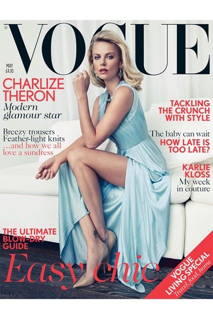 A pak třeba Charlize Theron (květen 2012) ... | Foto: Vogue