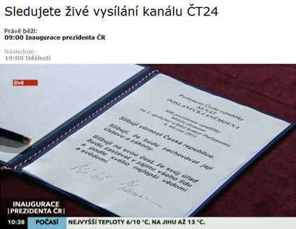 Foto: Repro ČT24