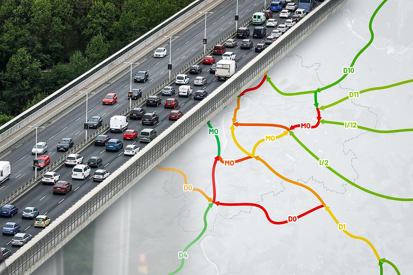 Kde jsou v Praze největší zácpy - Aktuálně.cz