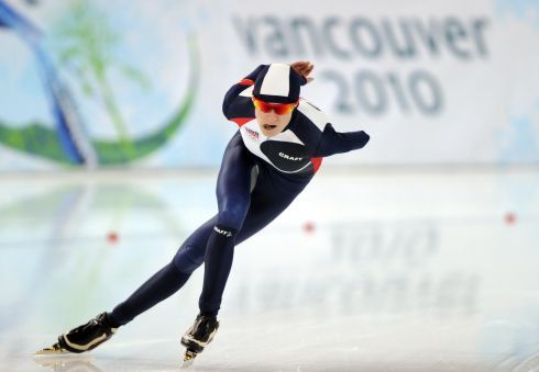 Martina Sáblíková v bronzovém závodu na 1500 metrů | Foto: Sport