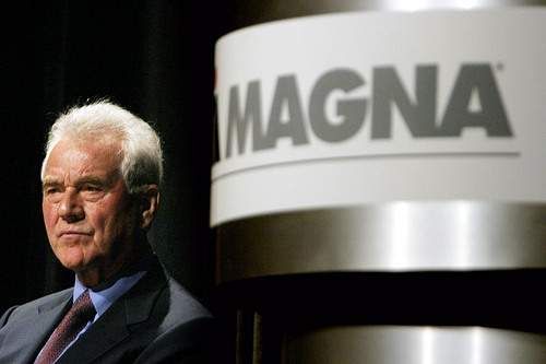 Frank Stronach, zakladatel Magna international, největšího výrobce autodílů na světě. | Foto: Aktuálně.cz