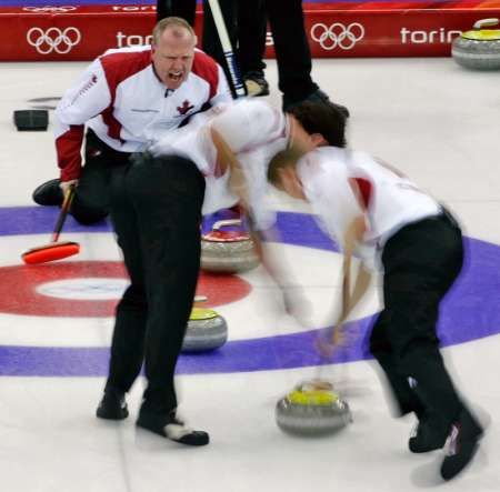 Curlingový tým Kanady. | Foto: Reuters