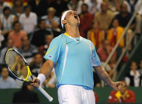 Vedeme! David Nalbandian vybojoval pro Argentinu první bod | Foto: Sport