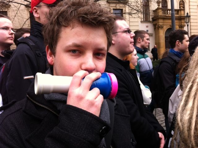 Studentům se nelíbí zejména zavedení takzvané rady vysoké školy,... | Foto: Jakub Geier