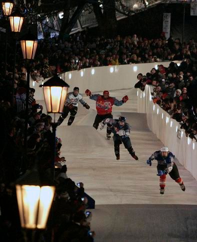 Red Bull Crashed Ice na Vyšehradě | Foto: Reuters