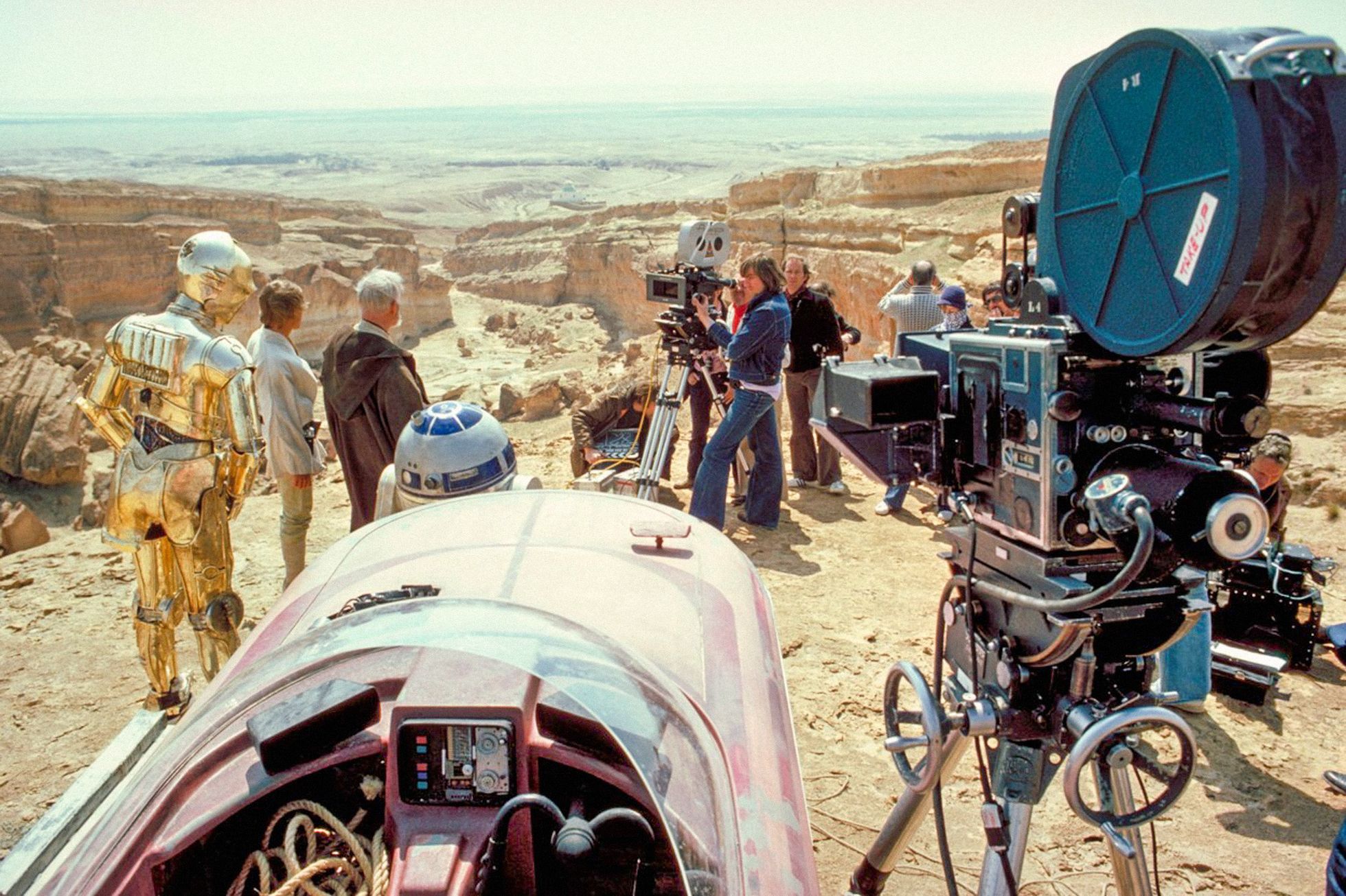 “Stupid but magical movie.”  Star Wars is celebrating 45 years, see how they spun