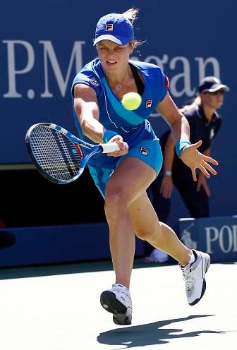 Kim Clijstersová zde právě před rokem zinscenovala skvělý comeback | Foto: Reuters