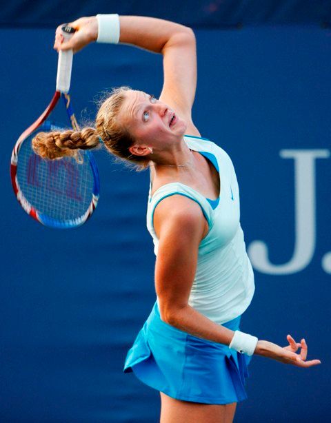 Petra Kvitová na US Open | Foto: Reuters