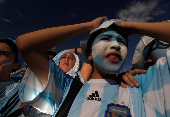 Argentina tak opět přijede domů bez medaile | Foto: Sport