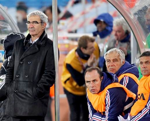 A Raymond Domenech má o čem přemýšlet | Foto: Sport