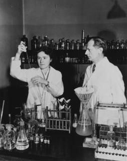 Gerta a Carl Coriovi, laureáti Nobelovy ceny za medicínu v roce 1947. | Foto: Washington University