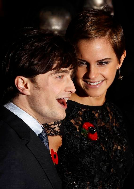 Premiéra filmu Harry Potter - Daniel Radcliffe a Emma Watson. | Foto: Reuters