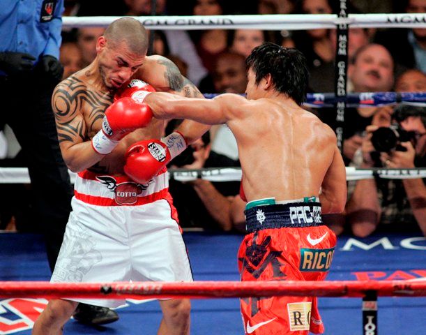 Manny "Pacman" Pacquiao vs Miguel Cotto. | Foto: Reuters