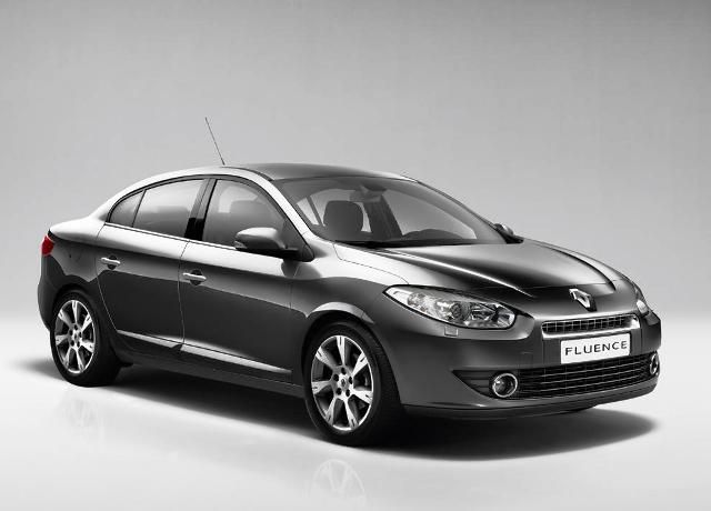 Třetí byl rodinný sedan Renault Fluence | Foto: Renault