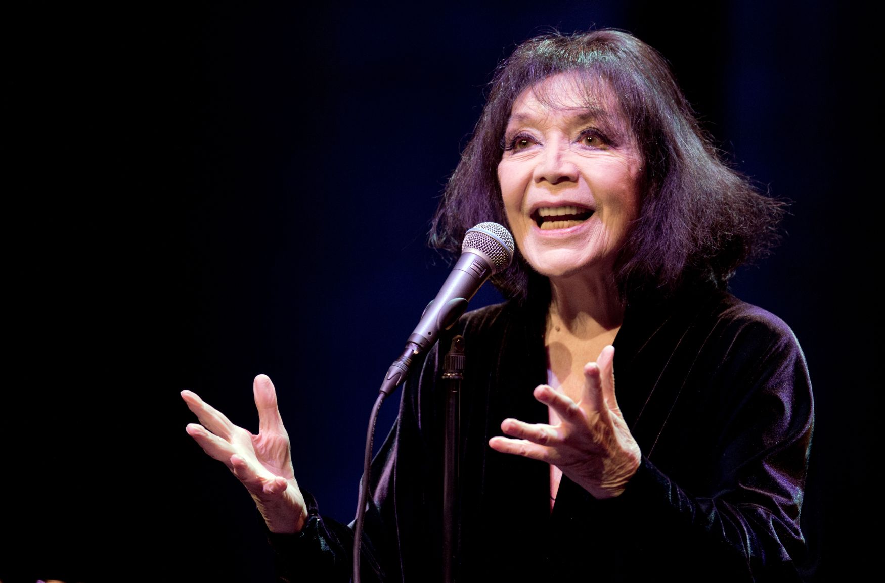 The queen of existentialists, the French chansonnier Juliette Gréco, died