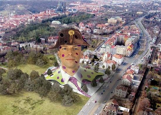 Kaplického chobotnice už se dostala do parády lidové tvořivosti. Tento obrázek přišel do redakce e-mailem. | Foto: Archiv