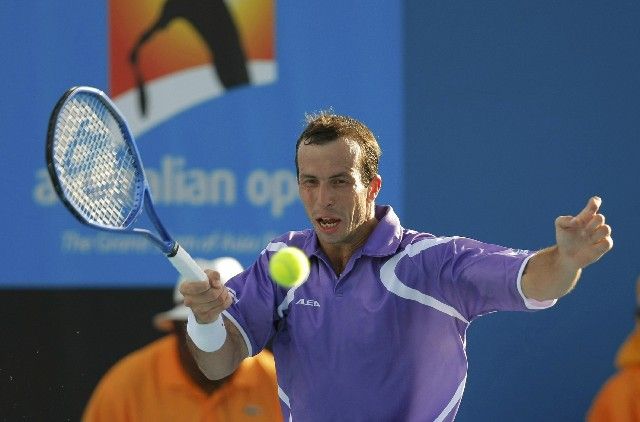 Radek Štěpánek postoupil již do třetího kola Australian Open. | Foto: Reuters