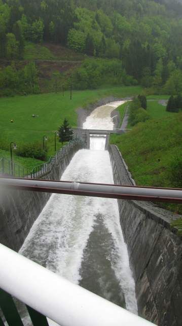 Včerejší odpoledne - přehrada Šance. | Foto: Bohdana Chládková