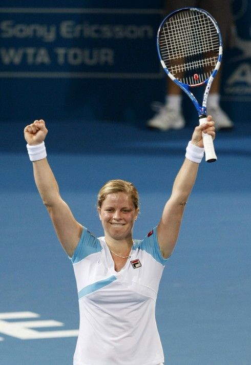 Je konec. Kim Clijstersová může slavit vítězství | Foto: Sport