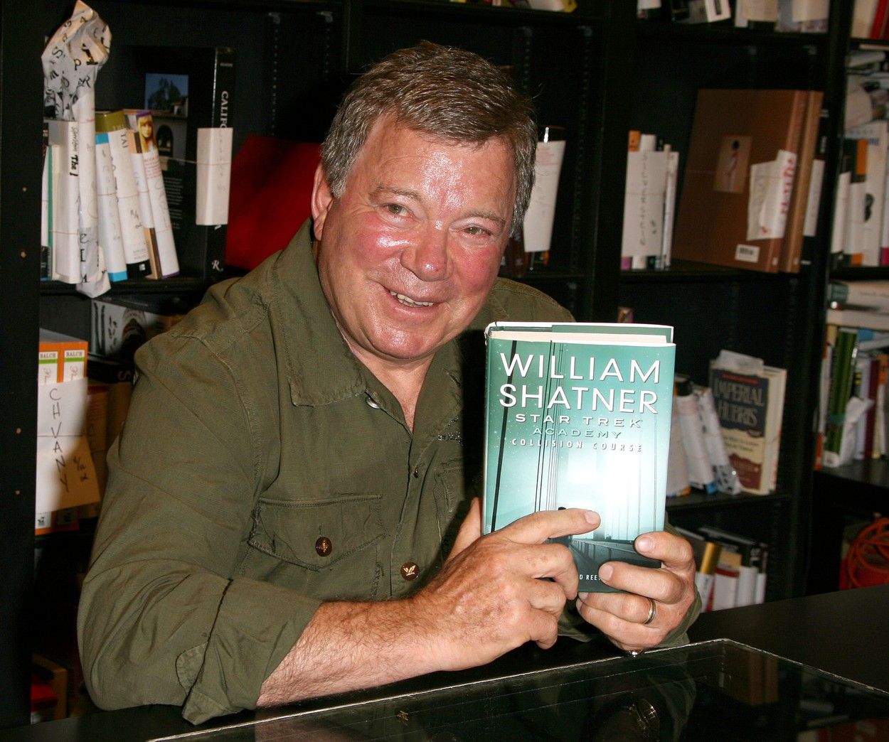 Captain Kirk of Star Trek will fly into space.  “It’s a miracle,” says actor Shatner