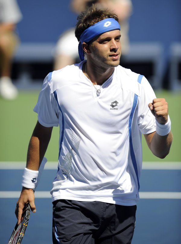 Lucemburské překvapení na US Open: Gilles Muller. | Foto: Reuters