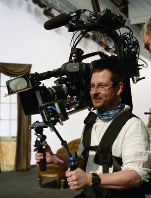 Lars von Trier při natáčení filmu Dogville | Foto: Wikipedia