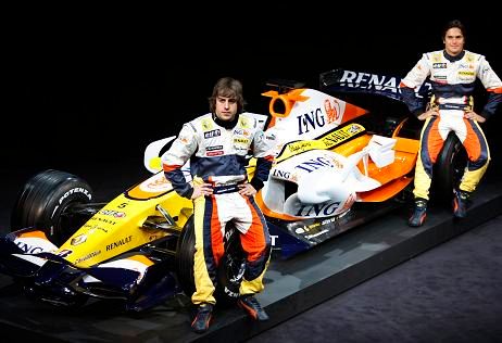 V letech 2008 a 2009 pilotoval po boku Fernanda Alonsa monopost Renault. | Foto: Reuters