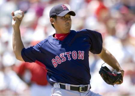 Daisuke Matzusaka z Bostonu Red Sox | Foto: Reuters