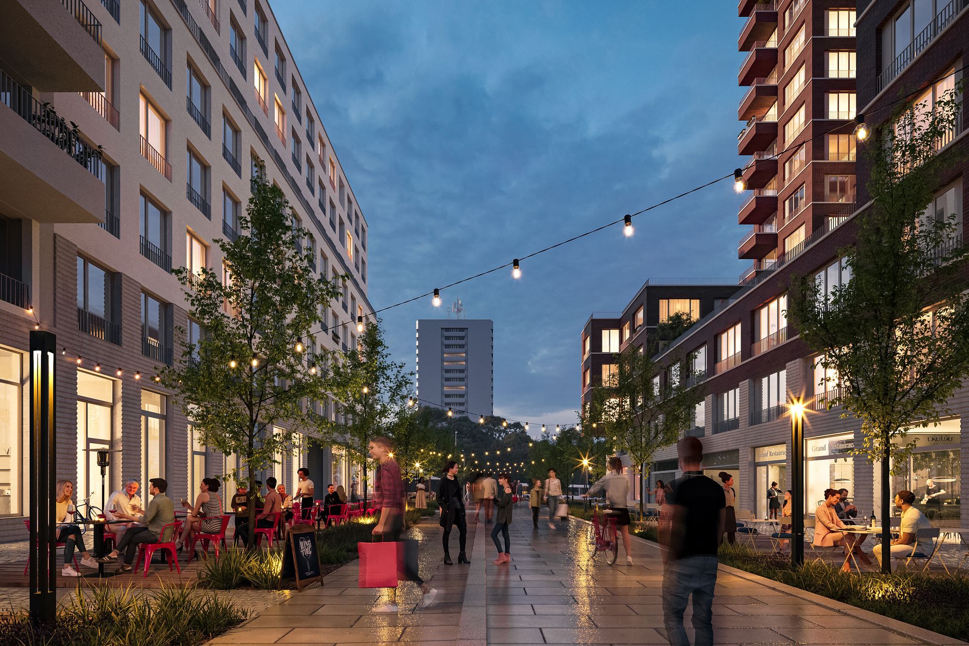 Bydlení, kde najdete domov a rovnou můžete i podnikat. Brno vítá komplex za miliardy