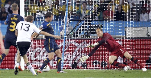 První zápas: Německo - Austrálie 4:0 | Foto: Reuters