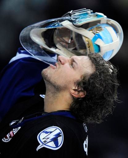 Mike Smith, brankář Tampy Bay | Foto: Reuters