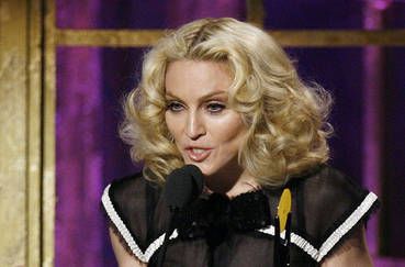 Madonna při děkovném proslovu | Foto: Reuters