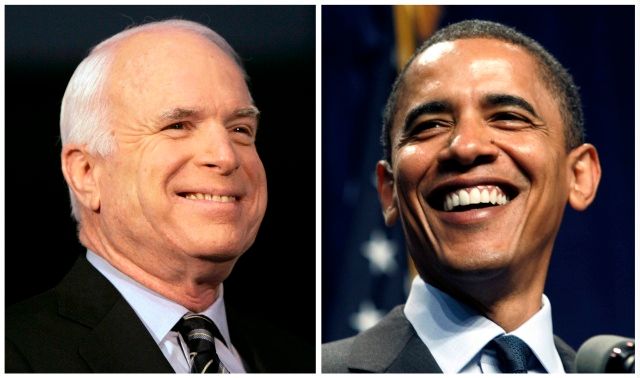 John McCain a Barack Obama | Foto: Reuters