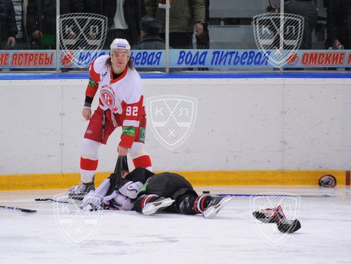 Omsk - Čechov: Josh Gratton | Foto: khl.ru